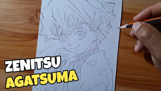 Drawing UZUI TENGEN - Demon Slayer, DICAS de Desenho que vão te fazer  Evoluir