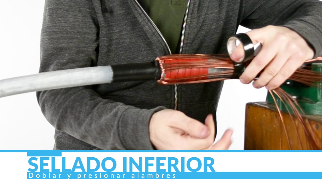 Punta terminal contraíble en frío SIONX 15kV. uso exterior