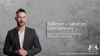 Salomon v - Case Summary