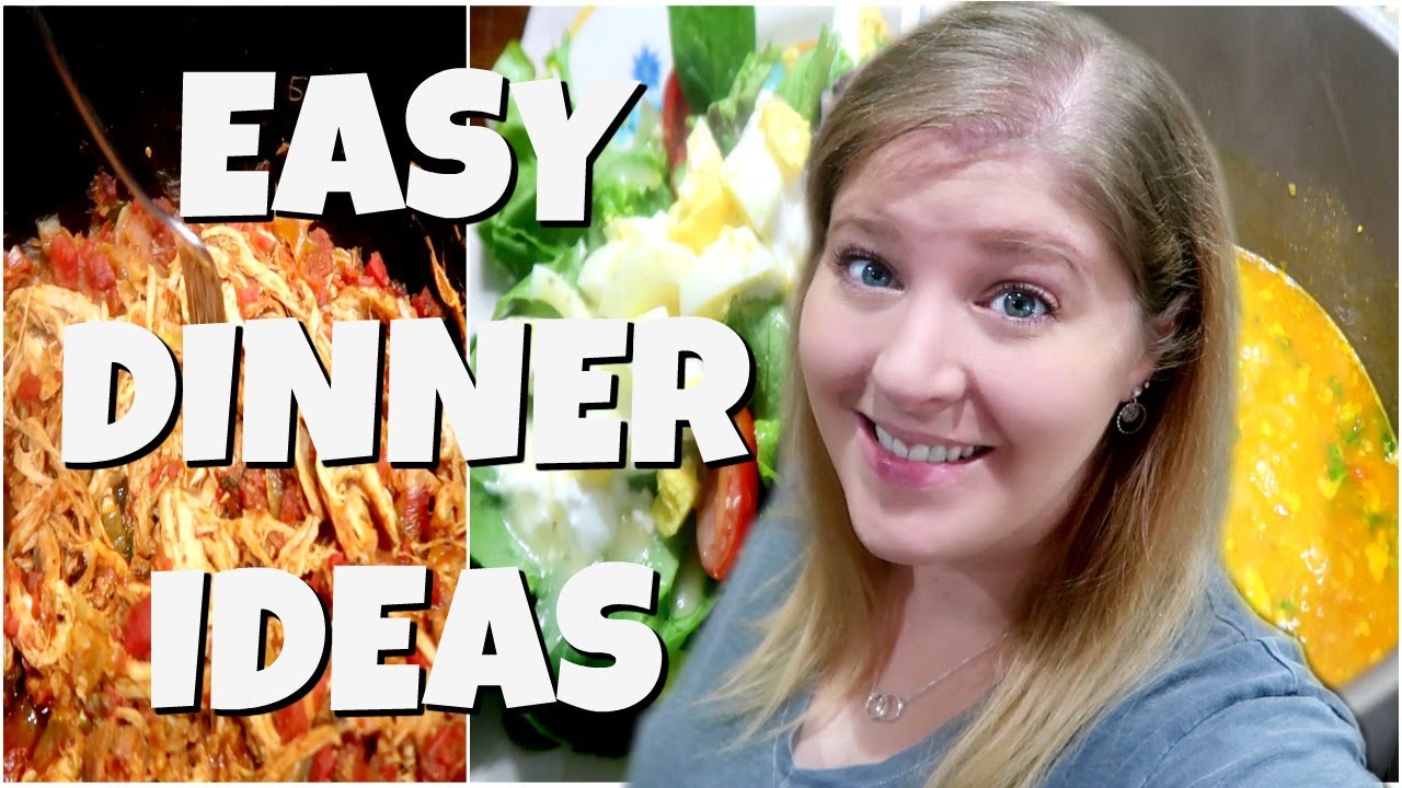 WHAT'S FOR DINNER | EASY QUARANTINE DINNER IDEAS - YouTube