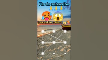 impossible Mobile Pattern Lock Design 😱🔥🔐 #virl #short #pattern #lock