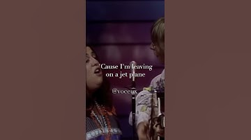 Thumbnail of John Denver - Leaving on a Jet Plane #acapella #voice #voceux #lyrics #vocals #music #mamacass