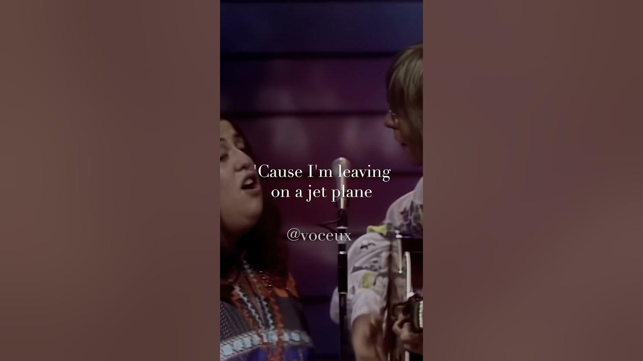 John Denver - Leaving on a Jet Plane #acapella #voice #voceux #lyrics #vocals #music #mamacass