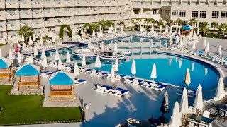 Обзор территории отеля Aqua Mondo Abu Soma Resort 5* Хургада Египет