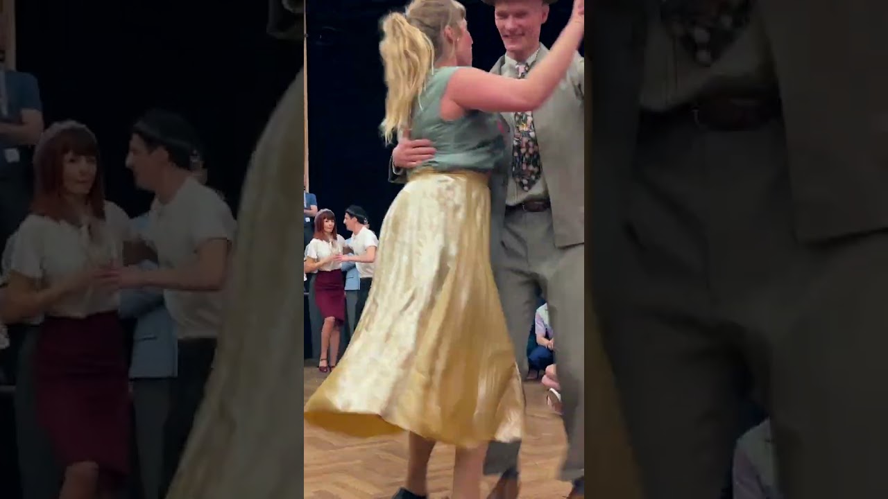 Rock That Swing 2023 Teachers Presentation - Maja and Teis (DNK) #Shorts #Swing #SocialSwing
