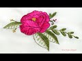 How to embroider a flower with silk thread, Embroidery, পশমী সুতার কাজ,  ফুল সেলাই,  फूल कढ़ाई-380