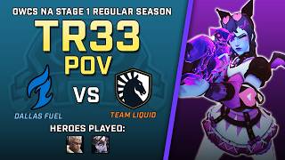 [ Tr33 ] Cinematic Widow | Gibraltar | Dallas Fuel vs Team Liquid | OWCS NA Stage 1 Regular Season