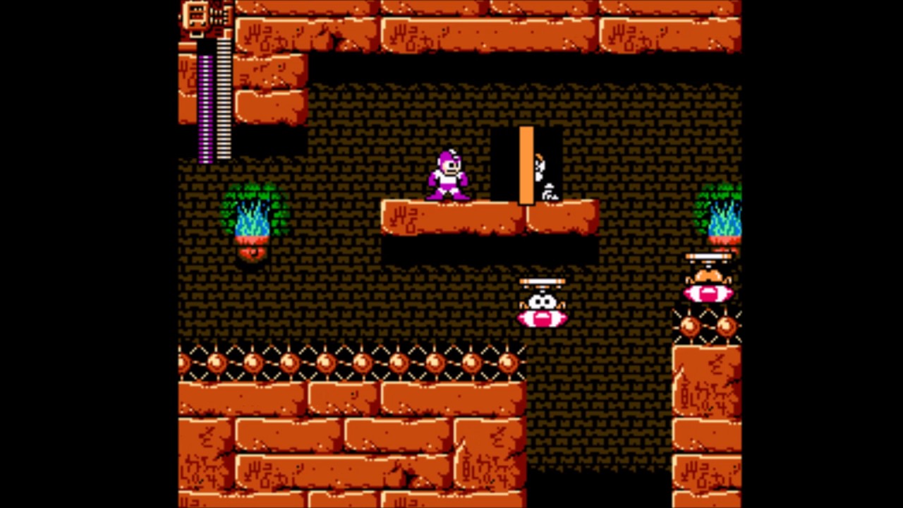 Mega Man Weakness Challenge: Pharaoh Man (No Damage, Flash Stopper Only)