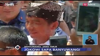 Ke Banyuwangi Jokowi Disambut Arakarakan Becak Dan Andong  Inews Siang 2503