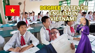 Do You Need A College Degree To Teach English In Vietnam? 🇻🇳 #eslteaching #esl #vietnam