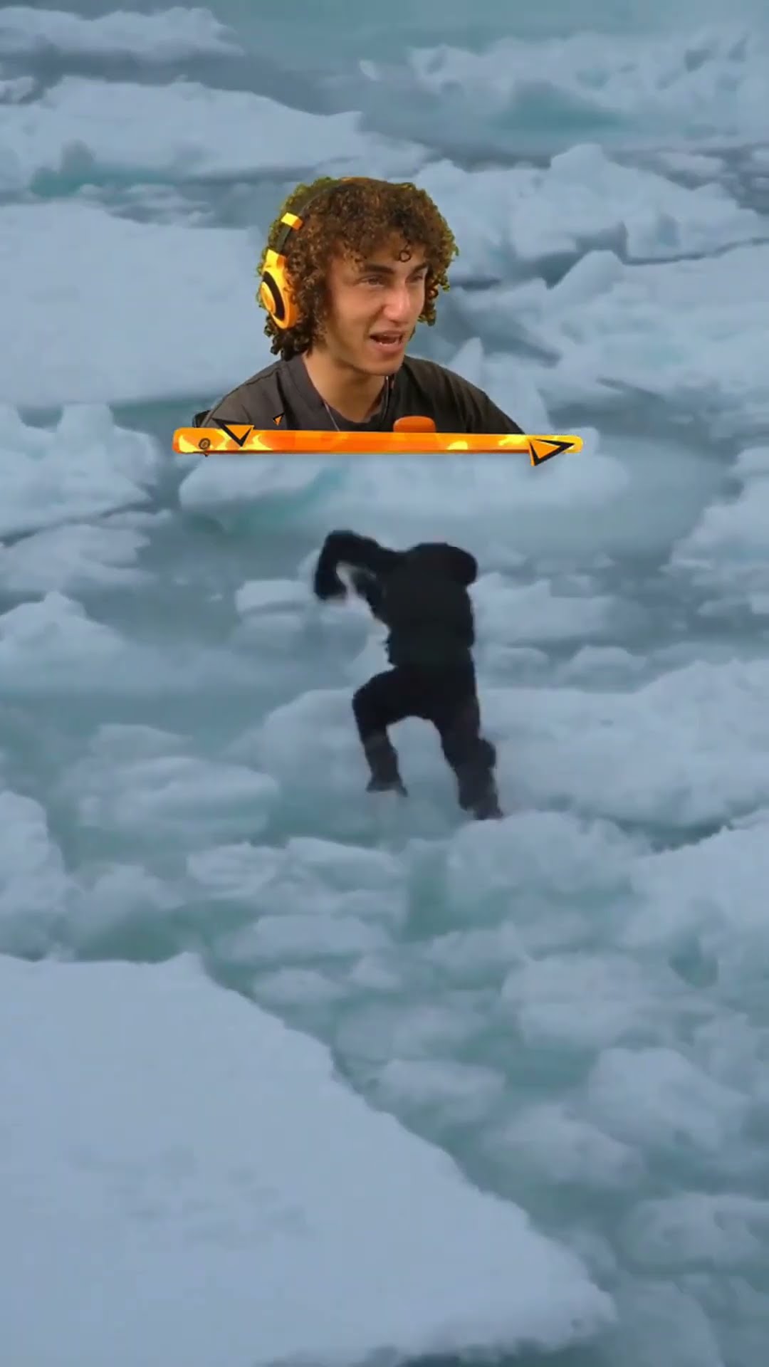 ICE Man RACING with Parkour!