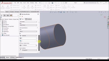 How to Create Holes on Curved Surfaces in SolidWorks: A Step-by-Step Tutorial