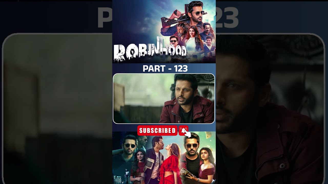 రాబిన్ హుడ్ మూవీ PART -123 | Robinhood Movie Shorts | #nithiin #sreeleela #robinhood #tfcdailyvideos