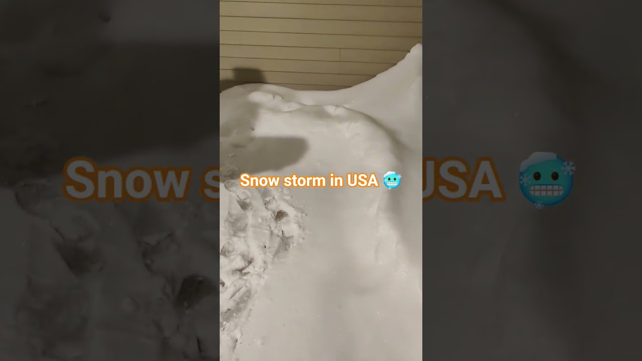 News update in America snow storm 