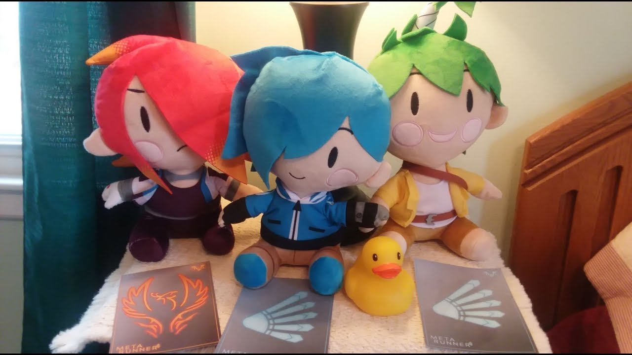 The Unboxing of The Limited Edition Meta Runner Theo, Belle, And Tari Plush...