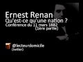 Questce quune nation  12  ernest renan