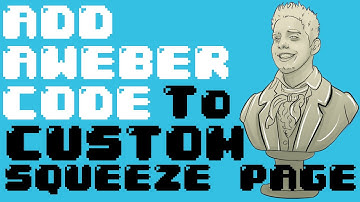 How to Add Your Aweber Code To a Custom Squeeze page/Opt-in Page