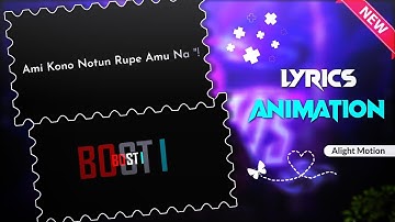 TikTok Viral Attitude Lyrics XML 🌿|| Attitude Video 😎🔥🤞🏻|| Black Screen 🖤 || Alight Motion Editing 💫