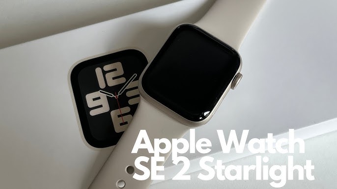 Apple Watch SE GPS, 40mm Gold Aluminium Case with Starlight Sport Band -  Regular unboxing - YouTube
