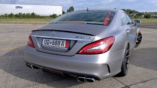 880HP Mercedes-Benz CLS63 S AMG LA Performance Brutal Accelerations!