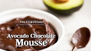 How to Make AVOCADO CHOCOLATE MOUSSE 🥑 | Easy Vegan Chocolate Mousse Recipe