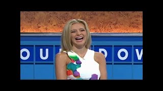 Rachel Riley Flaunts Endless Legs In Colourful Minidress