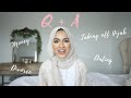 Q&A- Taking off Hijab, Marriage, Divorce, + More! | simplyjaserah