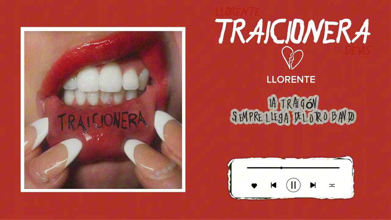 Watch TRAICIONERA - Llorente, DEVIS (Video Lyrics) on YouTube Watch TRAICIONERA - Llorente, DEVIS (Video Lyrics) on YouTube