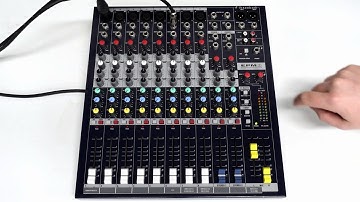 How to use aux outputs on a Soundcraft EPM8 Mixer