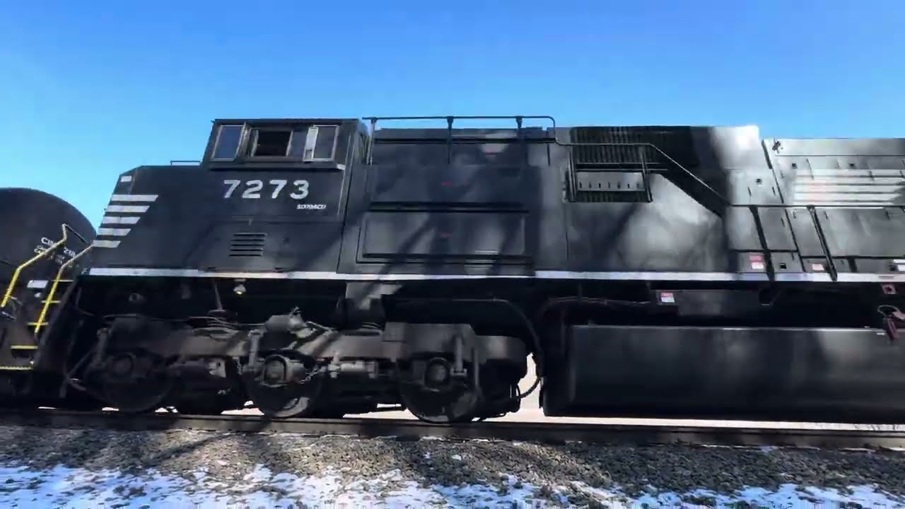 Norfolk Southern Long Manifest in Horseshoe Curve Altoona PA