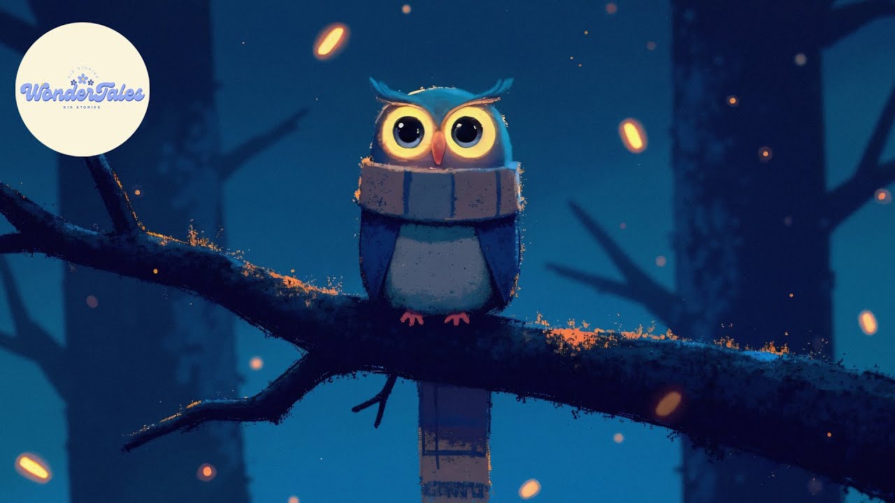 The Owl Who Watched the Forest | Night Animals Learning 🦉🌙 | 