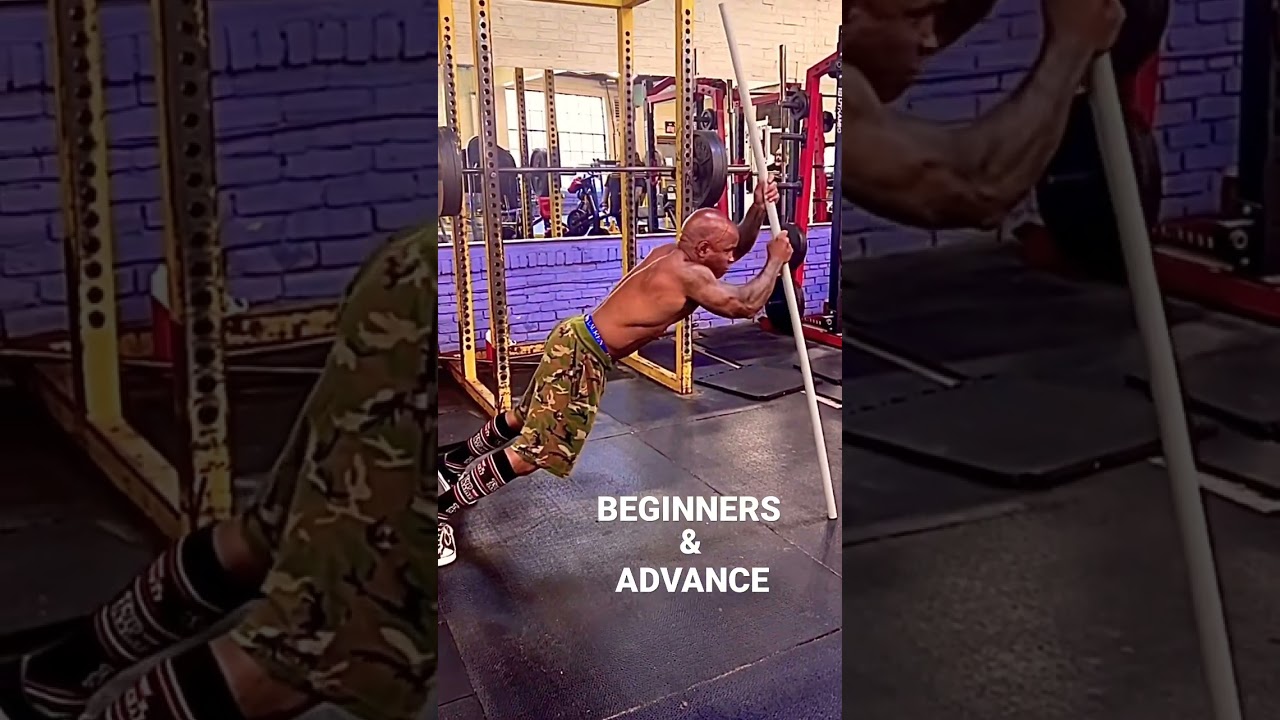 ILYAS SHOWS YOU TUFF CORE & TRICEPS WORKOUT 