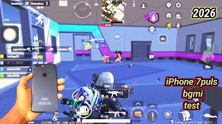 iPhone 7plus gaming test  no lag problem fix how to bgmi test 2026