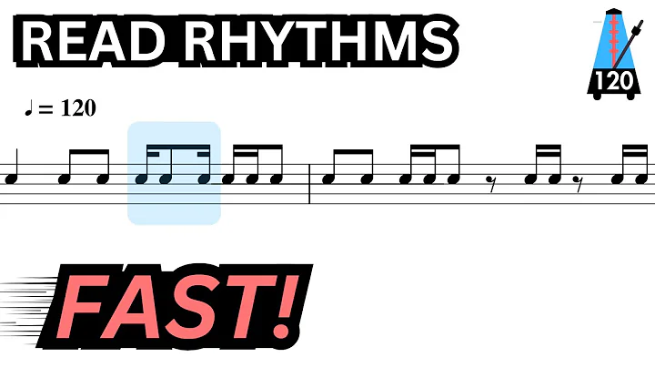 Boost Your Rhythm Reading Speed – 10 Fast Exercises at 120 BPM 🎵