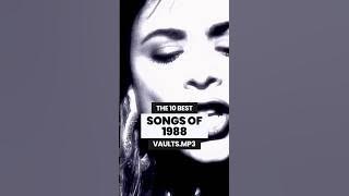 THE 10 BEST SONGS OF 1988 💿 #music #80s #80smusic