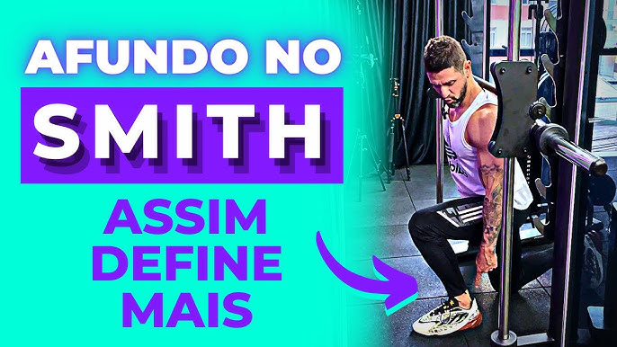 Agachamento sumo no smith 