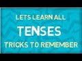 Learn all twelve tense under 5 minute  tenses chart  never forget tenses