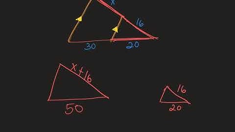 Triangle Proportionality Theorem