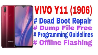 Vivo Y11 (1906) Dead Boot Repair II Vivo Y11 Vibration only II Vivo Y11 OffLine Flashing