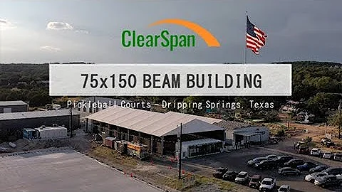 ClearSpan Indoor Pickleball Facility – Dreamland – Dripping Springs, TX
