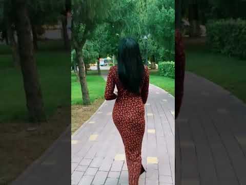 Arabic girl hot ass walk #shorts