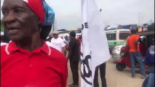 Wananchi Wajitokeza Mbezi Mwisho Kwa Ajili Ya Maandamano Ya Amani