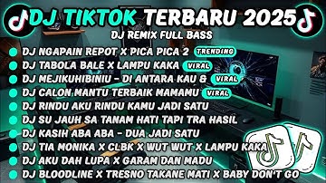 DJ TIKTOK TERBARU 2025-🎵DJ NGAPAIN REPOT X PICA PICA 2🎵DJ TABOLA BALE X LAMPU KAKA FULL ALBUM
