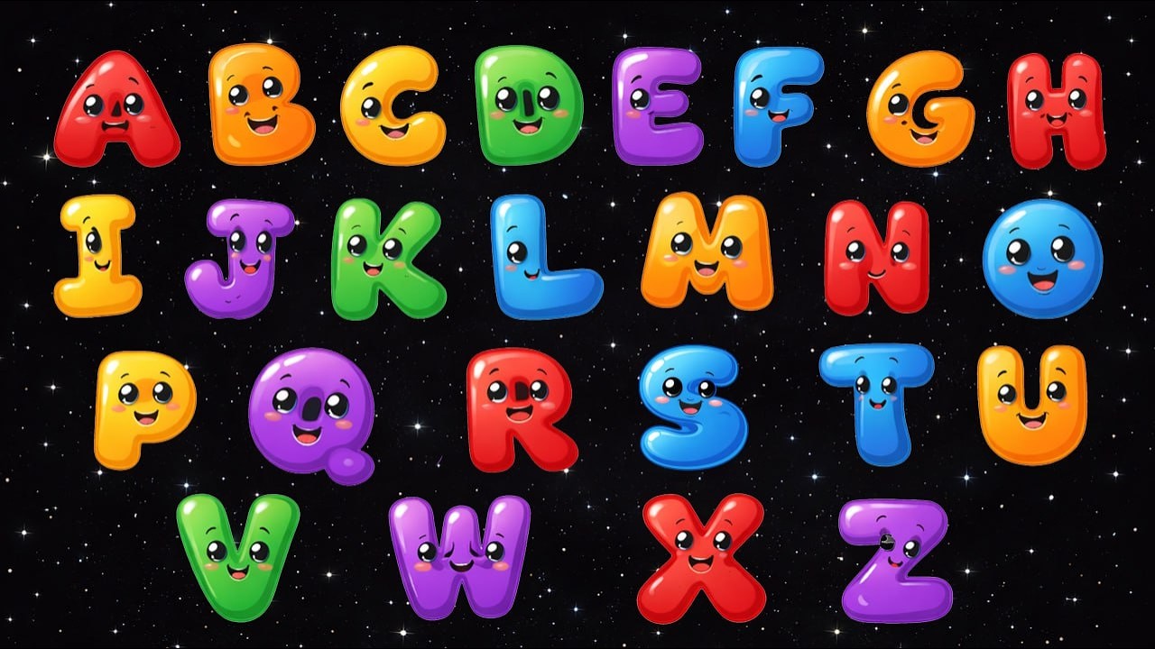 Песни про алфавит от А до Я. Песенки об алфавите для детей. Названия строчных букв.