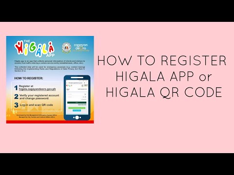 HOW TO REGISTER HIGALA QR CODE| HIGALA APP| HIGALAAY QR CODE| Apple Grayne Tutorial