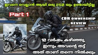 CBR 250 R ownership review | CBR 250 R used review | part-1| Malayalam cbr 250 r