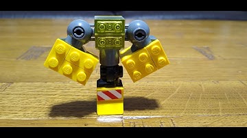 Making a nice and simple Transforming Lego Robot into crusher in 4K UHD video quality