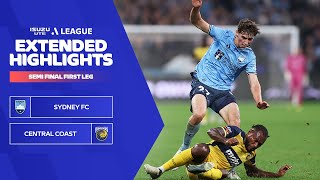 Sydney FC v Central Coast Mariners - Extended Highlights | Semi Final First Leg