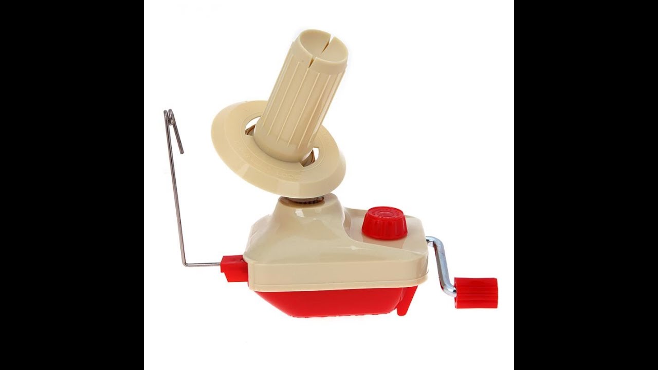 Como usar o Enrolador de Fios Manual - Prof. Ivy (Crochê Tricô)