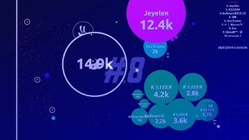 Agar.io - Duo Server Takeover #8